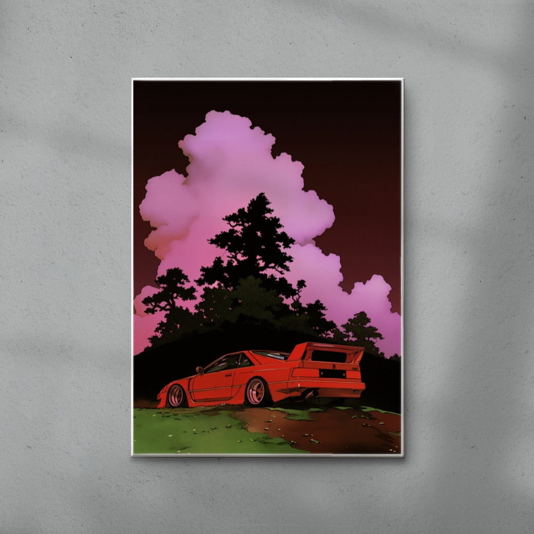 Zero Shift contemporary wall art print by dolorsilentium - sold by DROOL