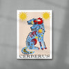Cerberus II contemporary wall art print by Kwonny - sold by DROOL