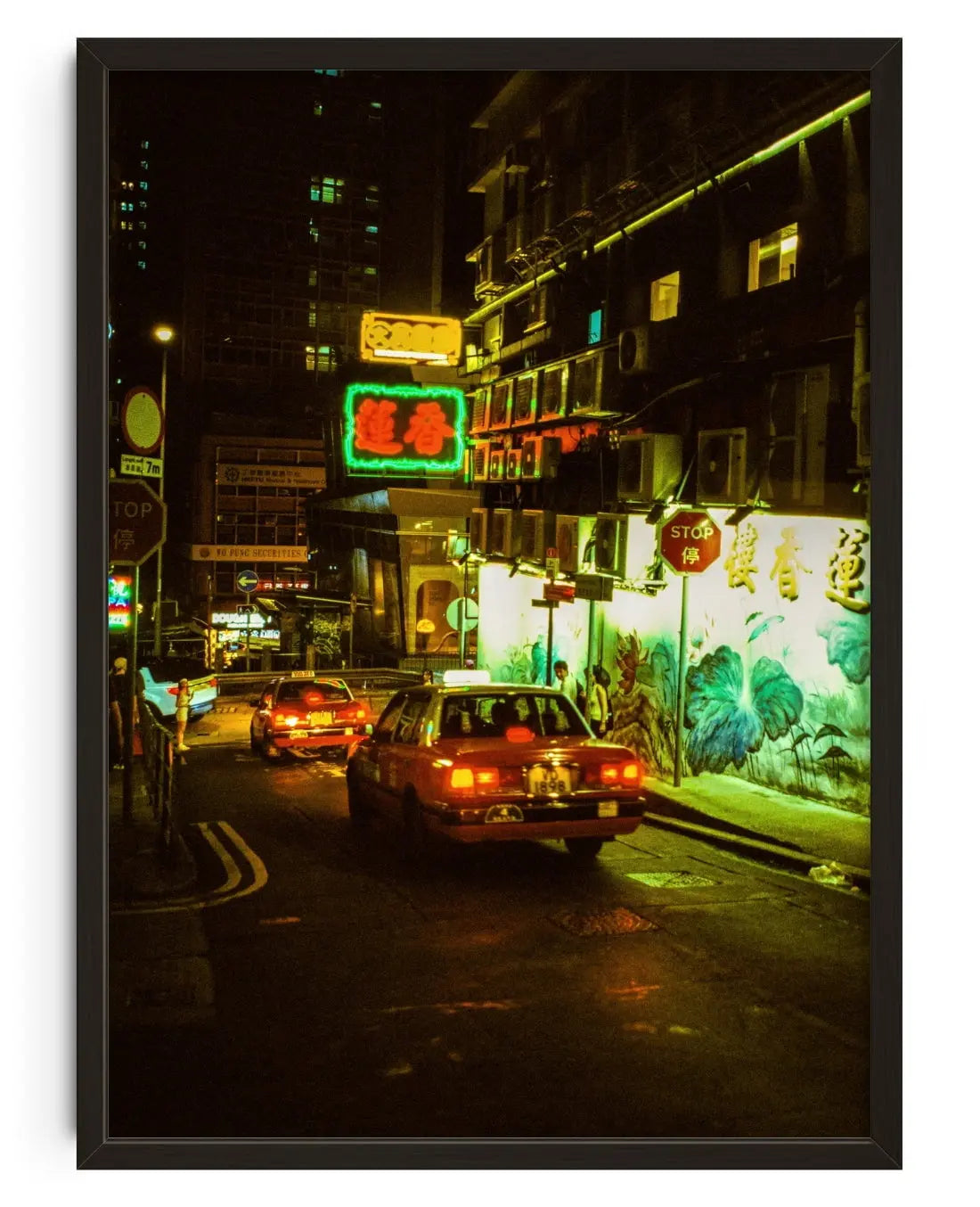 Hong Kong Nights contemporary wall art print by Francesco Aglieri Rinella - sold by DROOL