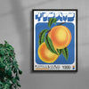 Champion Plum contemporary wall art print by George Kempster - sold by DROOL