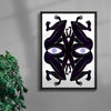 Search Lights contemporary wall art print by Henrik Delehag - sold by DROOL