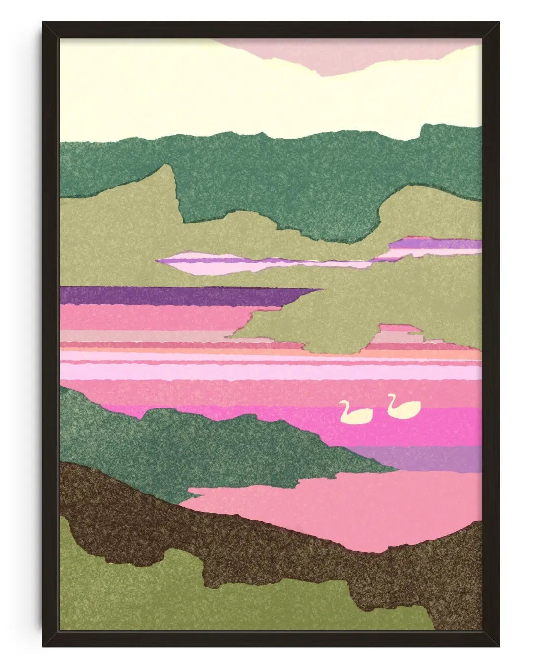 Buttermere contemporary art print by Lily Kong - sold by DROOL
