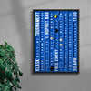 Klask contemporary wall art print by Mikhail Lychkovskiy - sold by DROOL