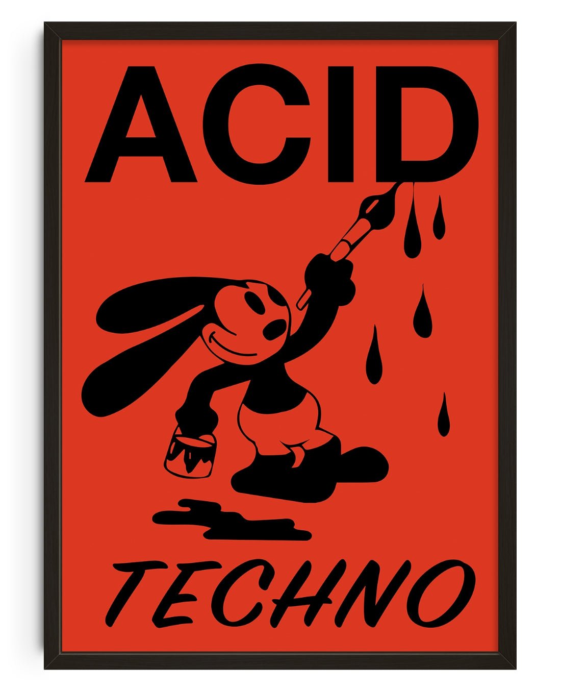 Acid Techno contemporary wall art print by Ignorance1 - sold by DROOL