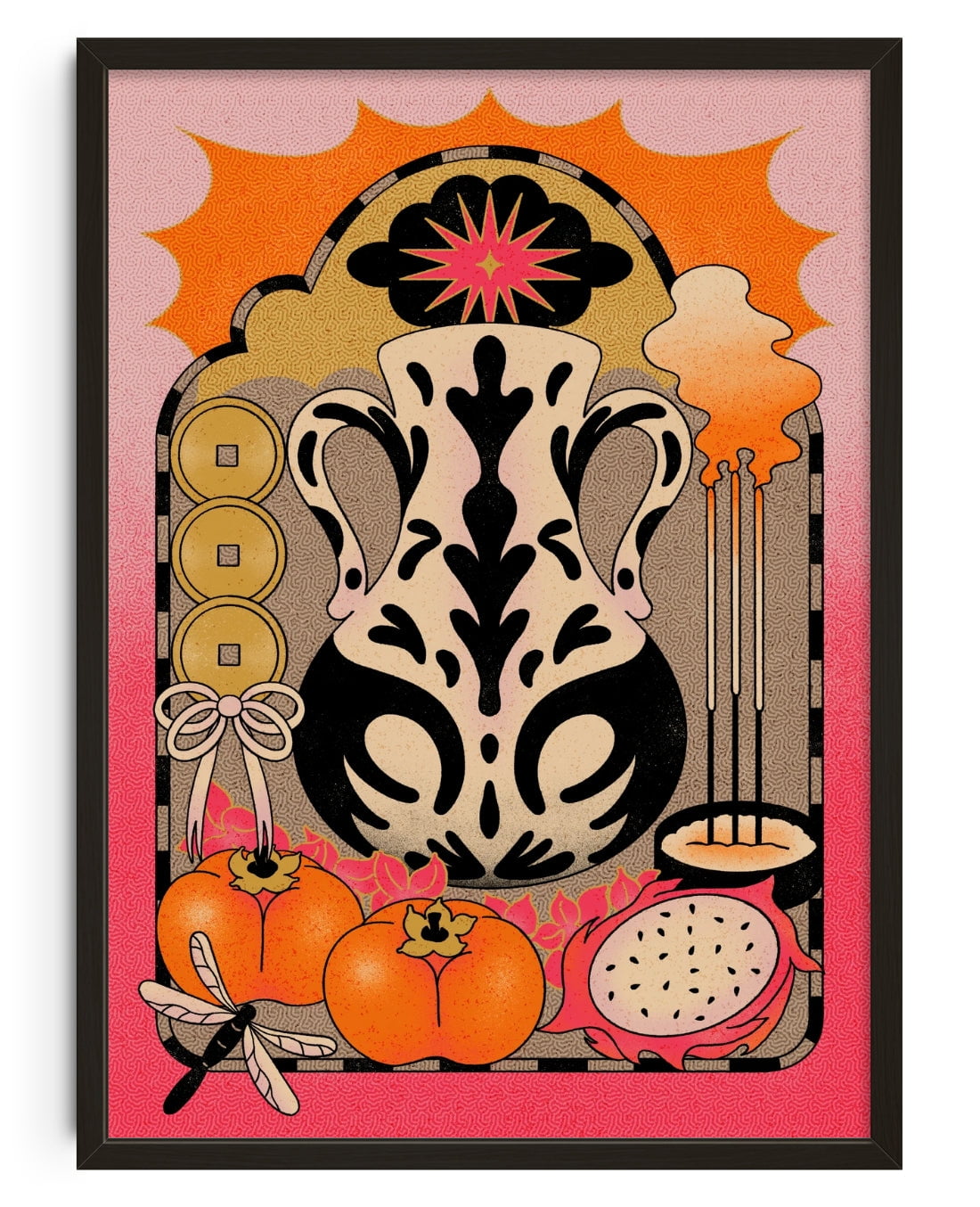 Rituals contemporary wall art print by Erica Lee - sold by DROOL