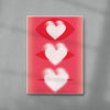 Love Is Blind contemporary wall art print by UESATSU - sold by DROOL