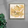 Play / Fight contemporary wall art print by Kwonny - sold by DROOL