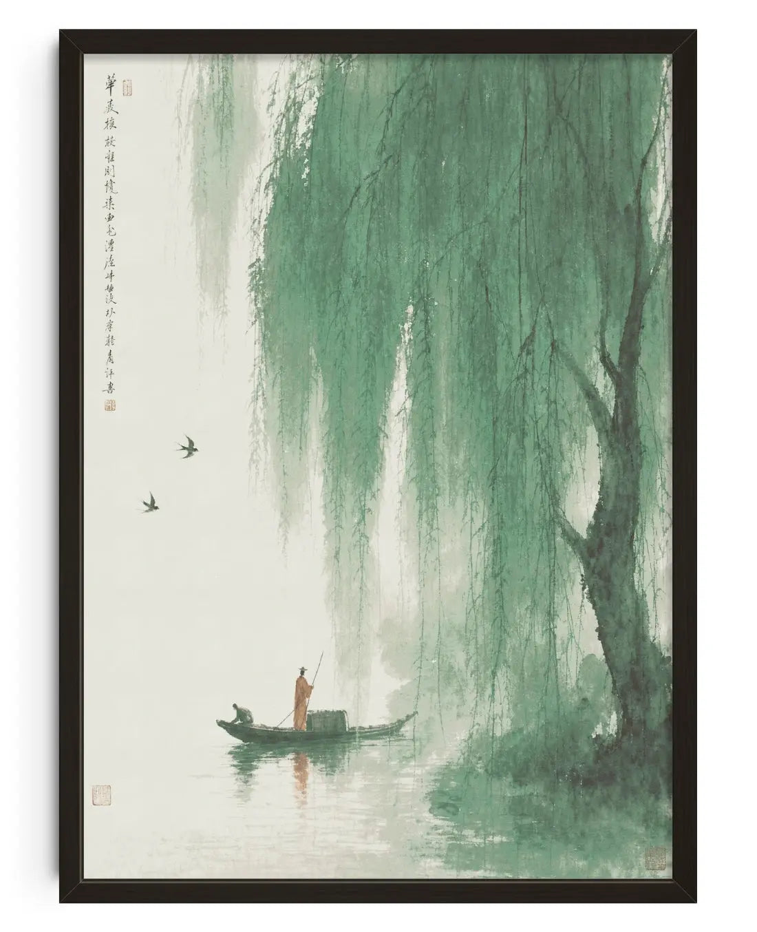 Willow Veil contemporary art print by Todd Pham - sold by DROOL