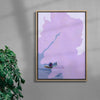 Wisteria contemporary wall art print by Lily Kong - sold by DROOL