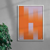 Grade 01 contemporary wall art print by Adam Foster - sold by DROOL