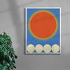 Summer Solstice contemporary wall art print by Dohee Kwon - sold by DROOL