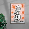 Balance contemporary wall art print by Caitlin Flood-Molyneux - sold by DROOL