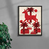 Before the Smoke contemporary wall art print by Kwonny - sold by DROOL