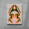 Atrion Element contemporary wall art print by Jules Bigot - sold by DROOL