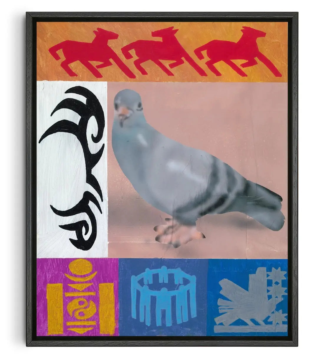 Dove Tyson contemporary canvas print by Jack Boucher - sold by DROOL