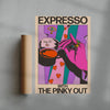 Expresso With the Pinky Out contemporary wall art print by Azaazelus - sold by DROOL