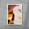 Homespun contemporary wall art print by Rikki Hewitt - sold by DROOL