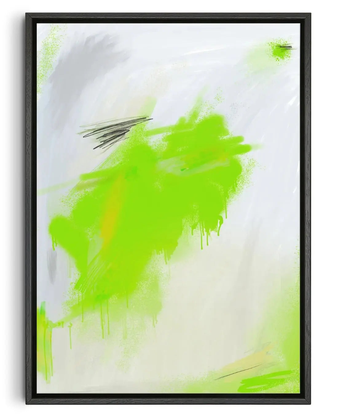 Toxic contemporary wall art print by Dom Russo - sold by DROOL