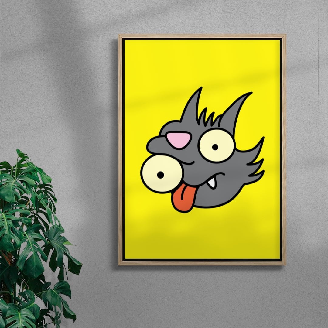 Picasso Scratchy contemporary wall art print by Ignorance1 - sold by DROOL