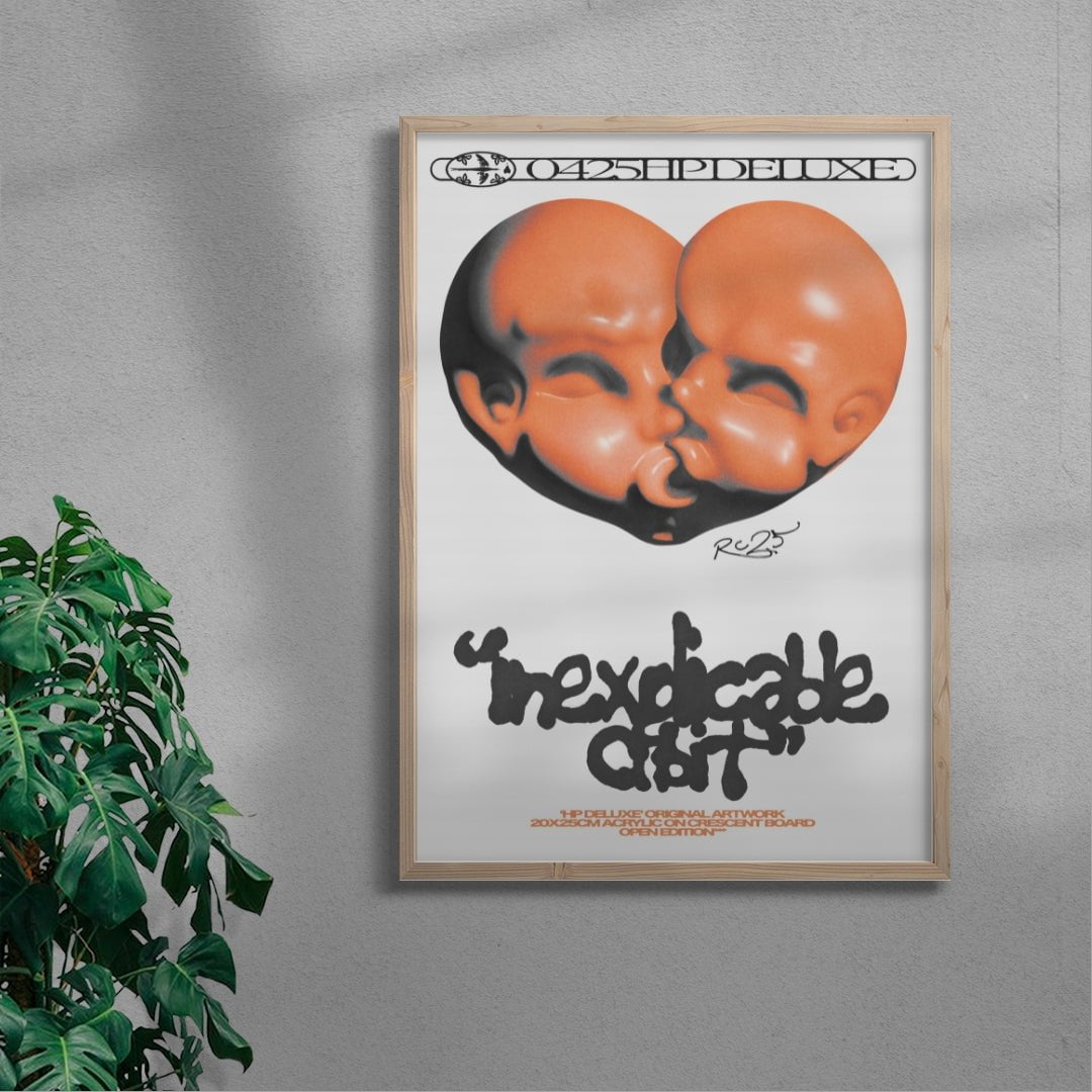 HP Deluxe contemporary wall art print by River Cousin - sold by DROOL
