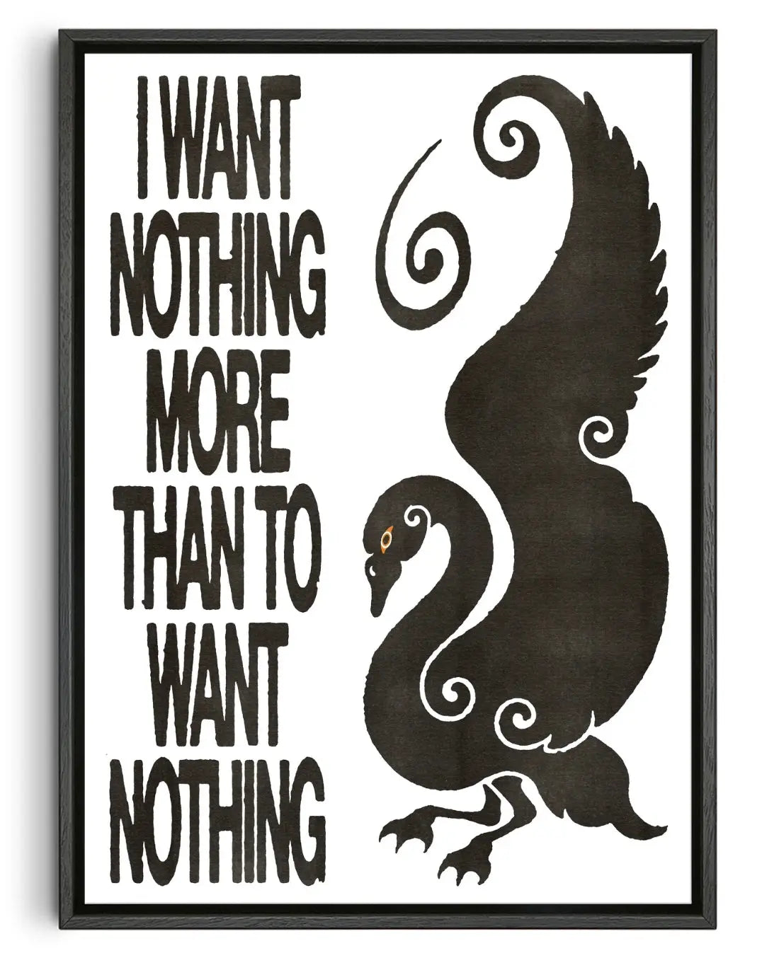 Wanting Nothing contemporary canvas print by Alexander Khabbazi - sold by DROOL