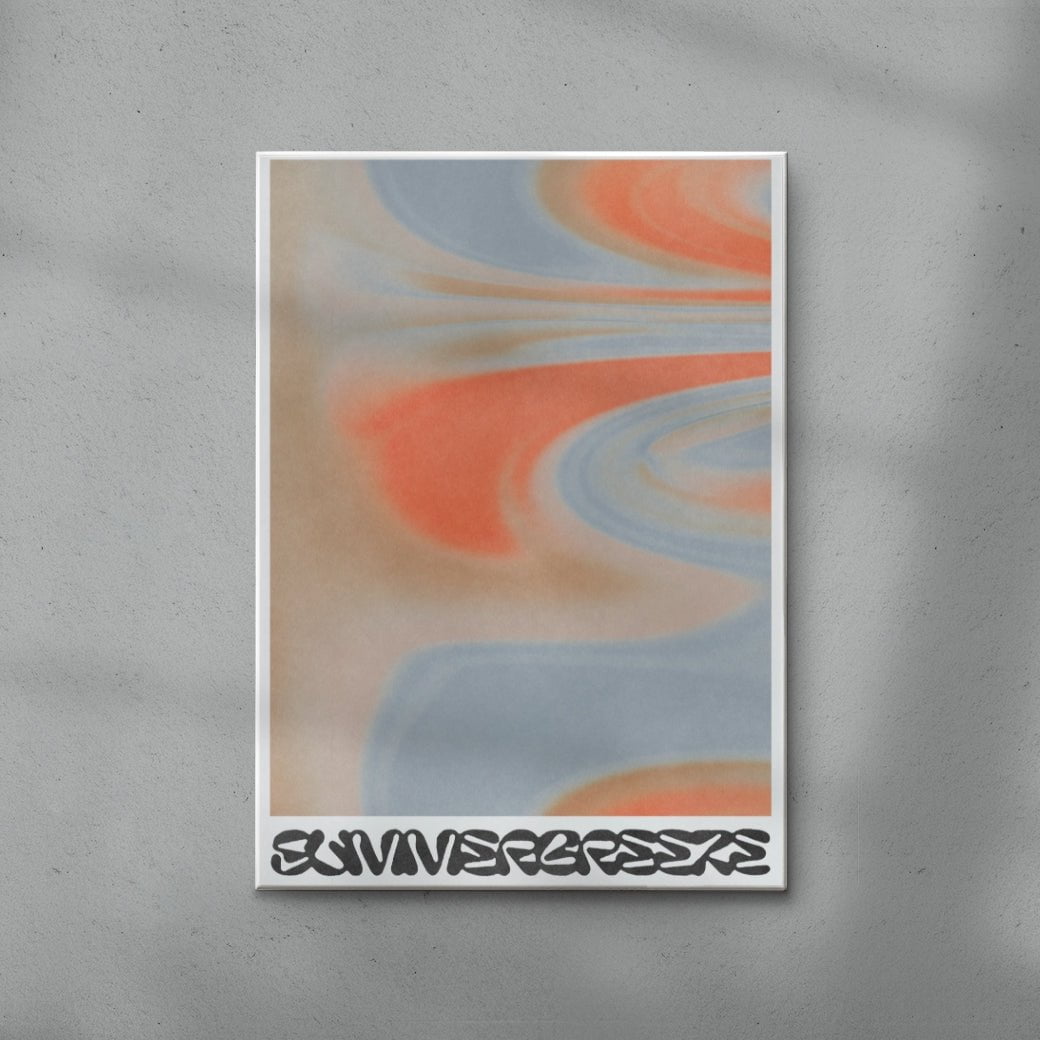 Summer Breeze contemporary wall art print by Henry M. - sold by DROOL