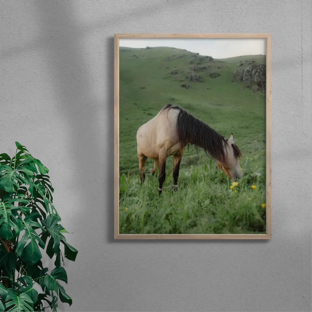 GRAZE contemporary wall art print by Megan Rogers - sold by DROOL