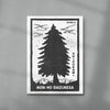The Silence Of The Forest contemporary wall art print by Todd Pham - sold by DROOL