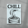 Chill contemporary wall art print by Utsav Verma - sold by DROOL