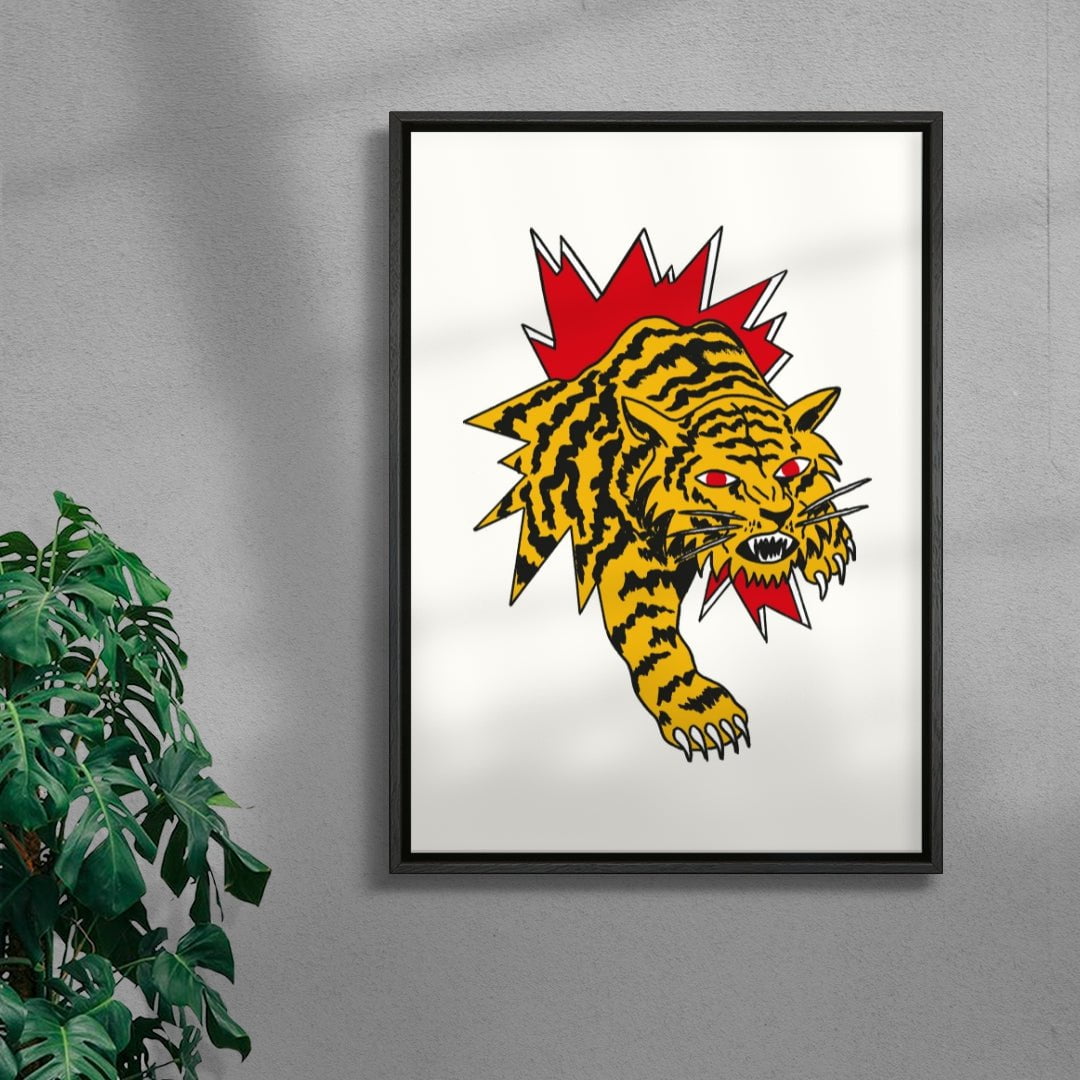 Spiritual Dimension contemporary wall art print by Juan Sebastián Rosillo - sold by DROOL