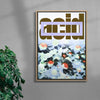 Acid 1 contemporary wall art print by Edan Strachan - sold by DROOL