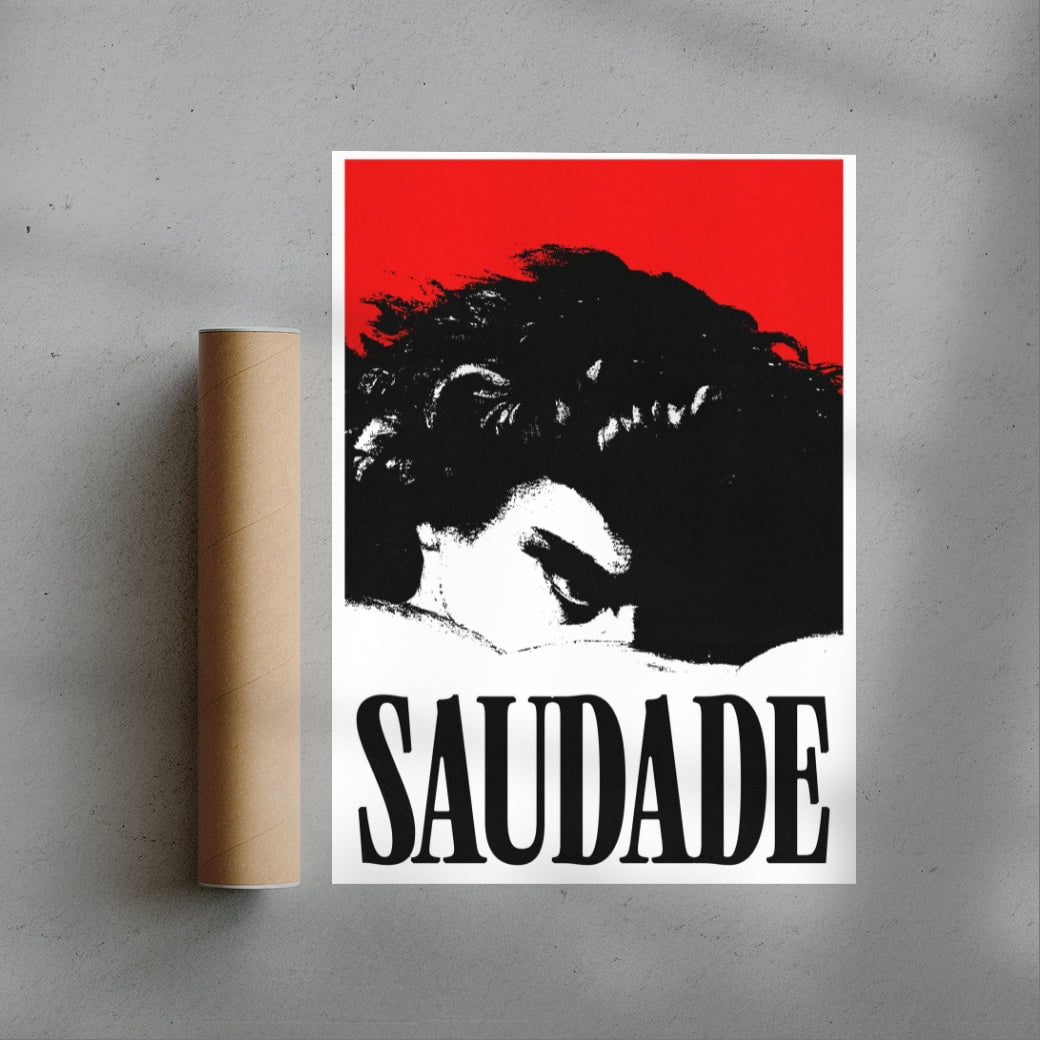 Saudade contemporary wall art print by Utsav Verma - sold by DROOL