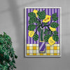 Limonade contemporary wall art print by Paolinoshka - sold by DROOL