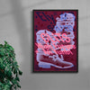 Elysium pres. CLiTS Hight Future & An Yunbi contemporary wall art print by MENSLIES - sold by DROOL