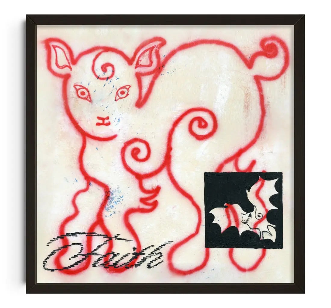 Faith contemporary art print by Alexander Khabbazi - sold by DROOL