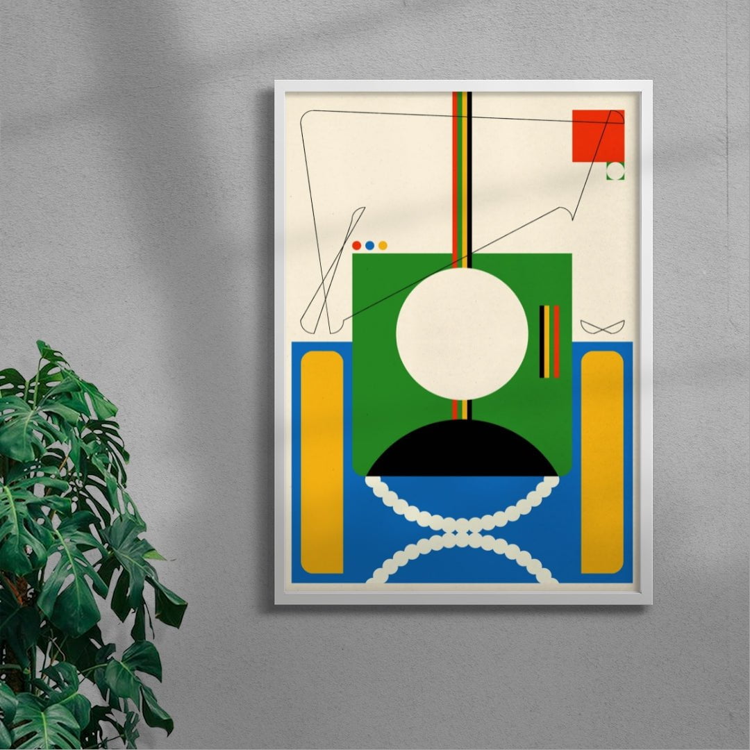 7.4272 contemporary wall art print by Tristan Huschke - sold by DROOL