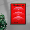 Niseko contemporary wall art print by John Schulisch - sold by DROOL
