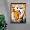 Europa contemporary wall art print by Juan de la Rica - sold by DROOL
