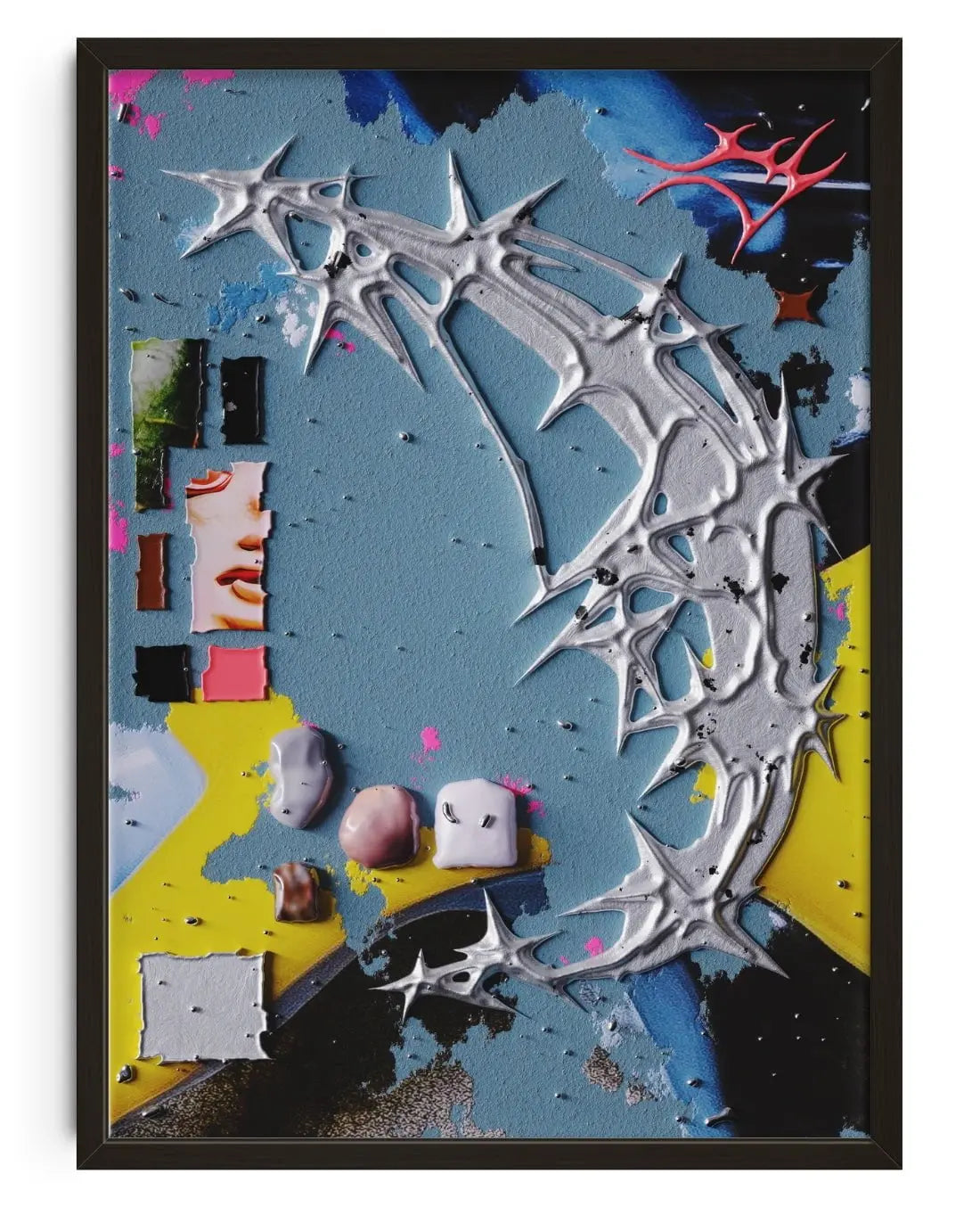 Synthetic Evolution contemporary wall art print by Kitasavi - sold by DROOL