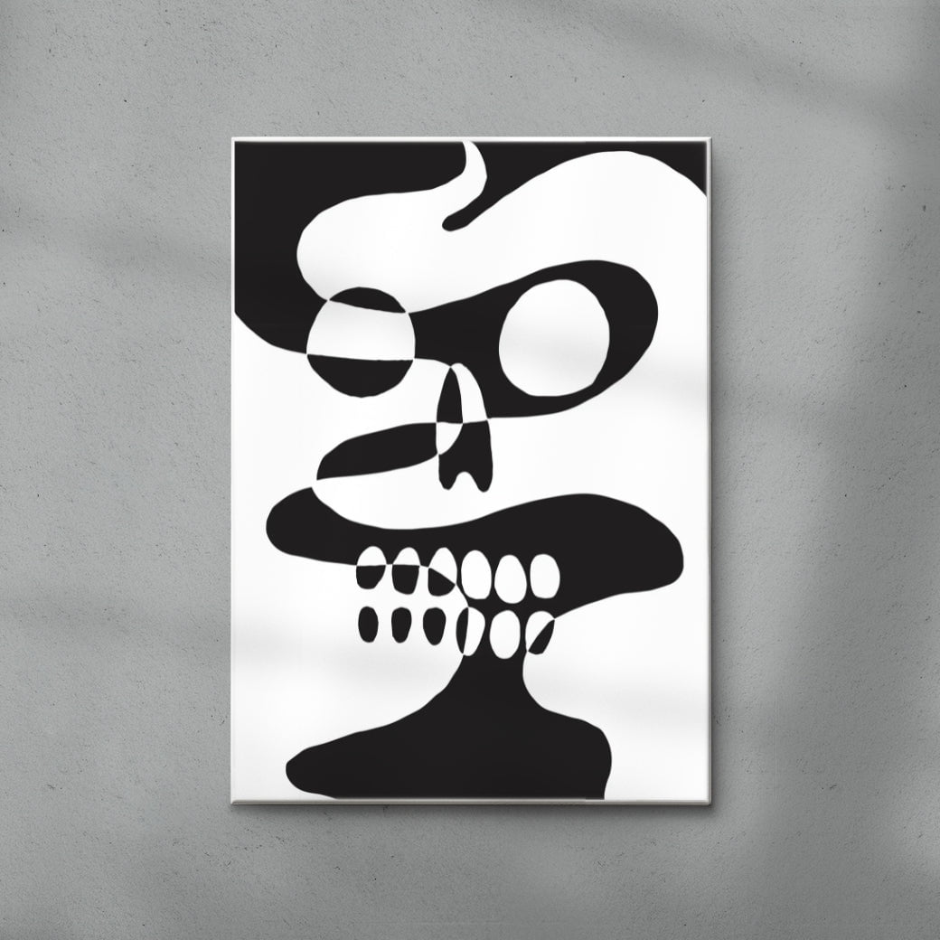 SMOKE SCREEN contemporary wall art print by Max Blackmore - sold by DROOL
