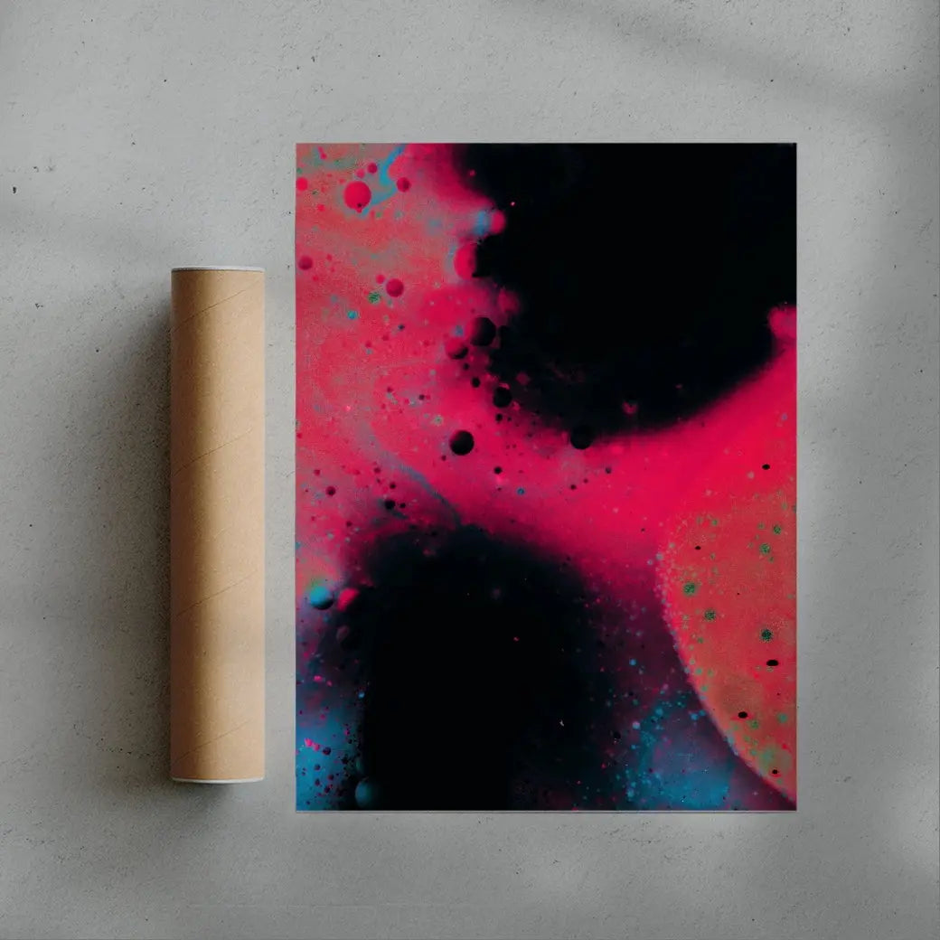Blot contemporary wall art print by Omar Belattar - sold by DROOL