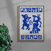 Cosmic Dance contemporary wall art print by Amelie Goeppel - sold by DROOL