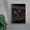 Zhao Dai Takeover Minh Club contemporary wall art print by MENSLIES - sold by DROOL