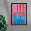 Rien ne va plus contemporary wall art print by Sara Cristina Moser - sold by DROOL