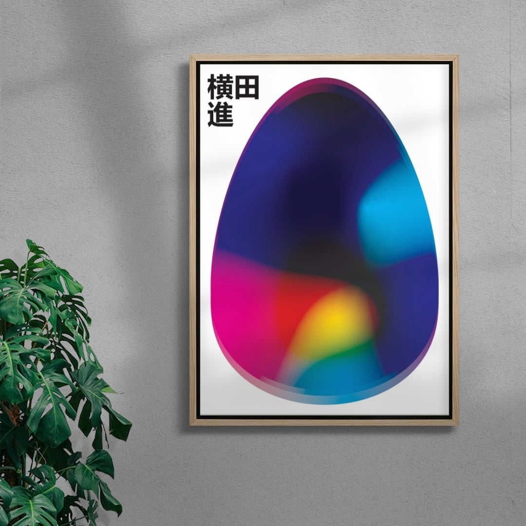 Fuji contemporary wall art print by Maxim Dosca - sold by DROOL