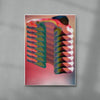 Blobski contemporary wall art print by Jorge Santos - sold by DROOL