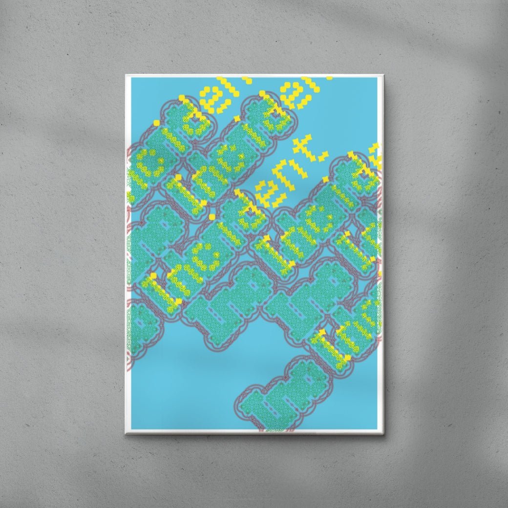 Poster 12 (Incident) contemporary wall art print by Gang Buron-Yi - sold by DROOL