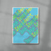 Poster 12 (Incident) contemporary wall art print by Gang Buron-Yi - sold by DROOL