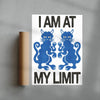 At my Limit contemporary wall art print by Alexander Khabbazi - sold by DROOL