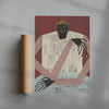 We are Here, No.4 contemporary wall art print by Studio IMO - sold by DROOL